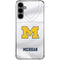 University of Michigan White Jersey Galaxy S24 Plus Clear Case